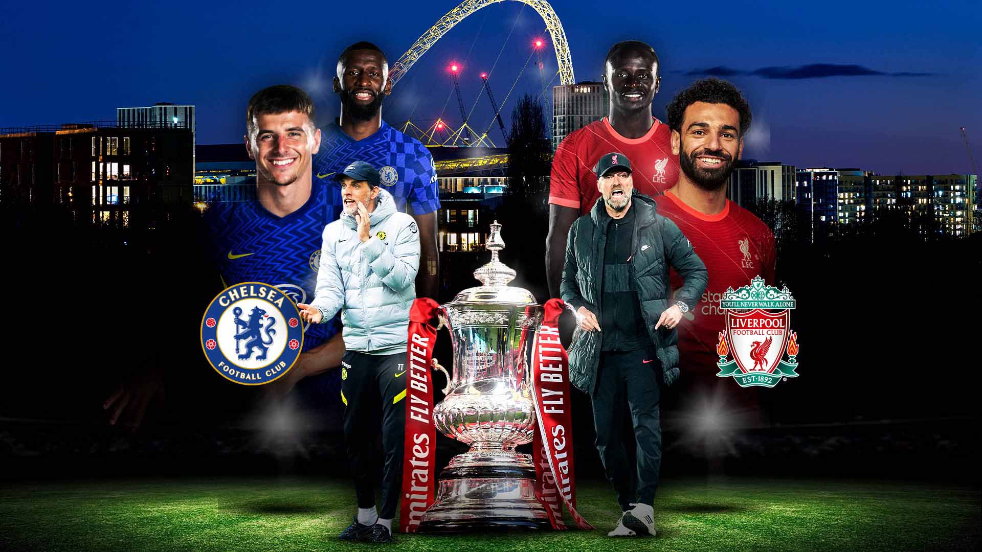 Chelsea take on Liverpool in the FA Cup Final on SuperSport